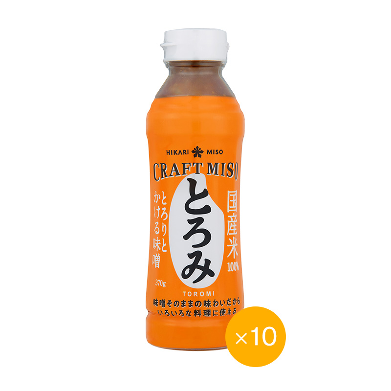 ひかり味噌 CRAFT MISO とろみ 370g（×10本）