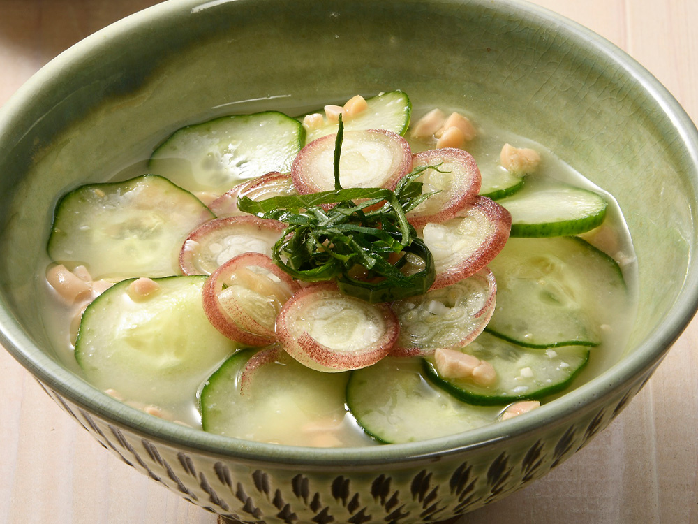 納豆冷や汁（ひかり味噌 円熟こうじみそ 液状タイプ） 